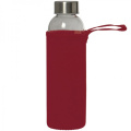 Bouteille en verre KLAGENFURT 500 ml, rouge