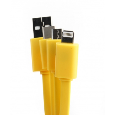 Câble de recharge personnalisé 3 en 1 — multicolore — vue de détail 2