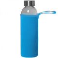 Bouteille en verre KLAGENFURT 500 ml, bleu clair