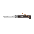 Couteau de poche Opinel Colorama N° 08, noir