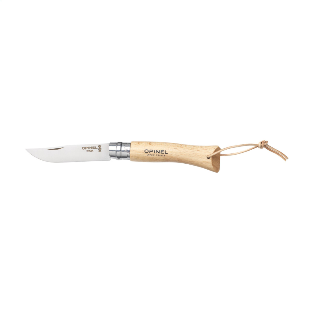 Couteau de poche Opinel Inox N° 07 — marron — variante de couleur