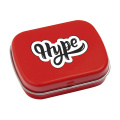 Boîte de bonbons à la menthe TinBox, rouge