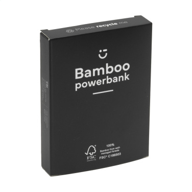 Batterie externe Bamboo 4000 Powerbank, bambou (5)