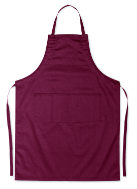 Tablier de cuisine réglable — bordeaux — variante de couleur