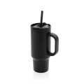 Gobelet compact étanche Cruiser RCS de 480 ml en acier recyclé, noir