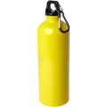 Gourde Oregon de 750 ml en acier inoxydable à simple paroi certifié RCS avec mousqueton, jaune