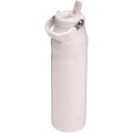 Gourde Stanley IceFlow™ 2.0 de 1,06 litre avec paille rabattable, rose clair