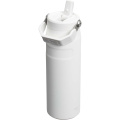 Gourde Stanley IceFlow™ 2.0 de 700 ml avec paille rabattable, blanc givré