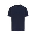 T-shirt épais Nikko IQONIQ en coton recyclé, bleu marine