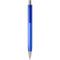 Stylo à bille Feld en matières recyclées RCS à finition métallique, encre noire, bleu royal