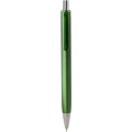 Stylo à bille Feld en matières recyclées RCS à finition métallique, encre noire, vert