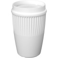 Gobelet Cirrus POP 350 ml avec couvercle à 360°, blanc