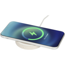 Socle de recharge sans fil 5 W en paille de blé Naka