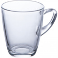 Mug en verre 320 ml SEWERYN, transparent