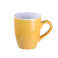 Mug Ilona 300 ml, jaune / blanc