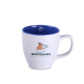 Mug Americano Small Pure, blanc / bleu Reflex