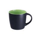 Mug Handy Supreme, noir / vert clair