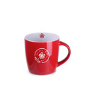 Mug Handy 320 ml, rouge / blanc