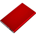 Batterie externe de 4 000 mAh, rouge
