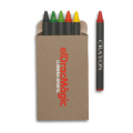 Boîte de 6 crayons de cire, multicolore