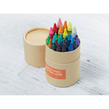 Tube de 30 crayons de cire — beige — image du produit (3)