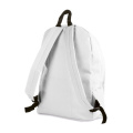 Sac à dos en polyester 600D, blanc