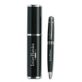 Stylo à bille métallique à mécanisme rotatif, noir