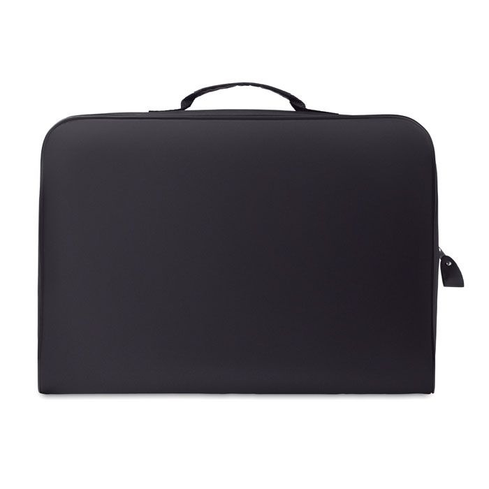 Sac de conférence zippé — noir — image du produit