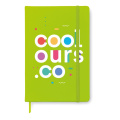 Carnet A6, 96 feuilles lignées, vert citron