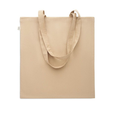Sac de courses en coton recyclé — kaki — image du produit (3)