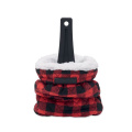 Gant grattoir à glace matelassé, rouge