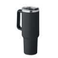 Gobelet à double paroi de 1200 ml, noir