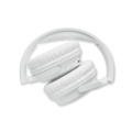 Casque pliable à réduction active du bruit ANC, blanc