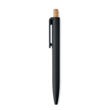 Stylo à bille en ABS recyclé — noir — image du produit (3)