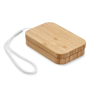 Chargeur sans fil CHARGOO 15 W en bambou — bois — image du produit (2)