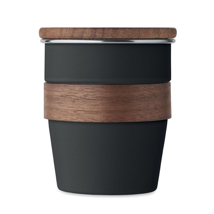 Gobelet à simple paroi de 350 ml — noir — image du produit (1)