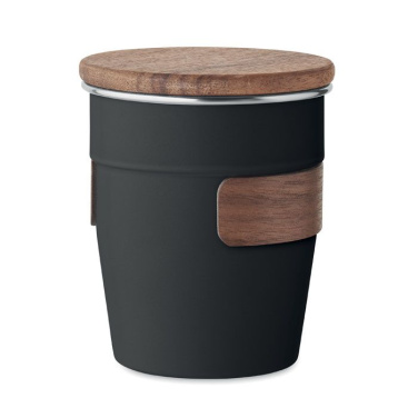 Gobelet à simple paroi de 350 ml — noir — image du produit (2)