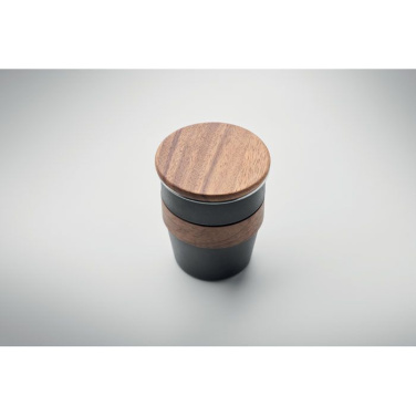 Gobelet à simple paroi de 350 ml — noir — image du produit (3)