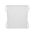 Sac à cordons recyclé, 140 g/m², blanc