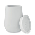 Gobelet GO en PP à double paroi 300 ml, blanc