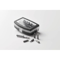 Coffret de 32 embouts de vissage, noir