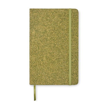 Carnet A5 à couverture rigide — vert — image du produit (3)