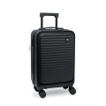Valise trolley rigide de 20 pouces en ABS, noir