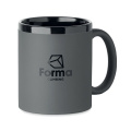 Mug en céramique de 300 ml pour gravure laser, gris pierre