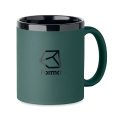 Mug en céramique de 300 ml pour gravure laser, vert foncé