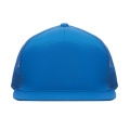 Casquette à 7 panneaux et visière plate, bleu royal