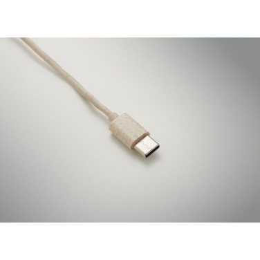 Ensemble de câbles en étui — beige — image du produit (3)