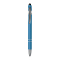 Stylo tactile en aluminium recyclé, turquoise