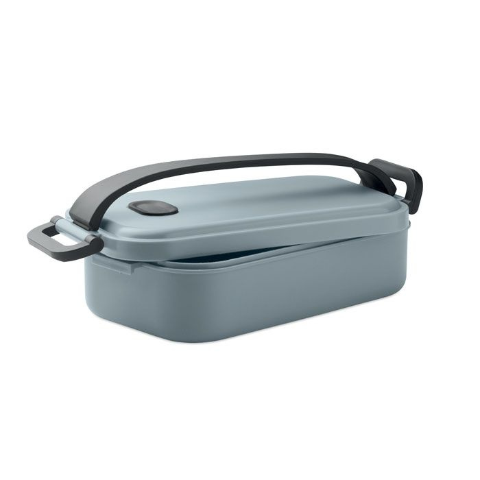 Boîte-repas en PP de 800 ml — bleu pétrole — image du produit (1)