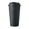 Gobelet à double paroi de 450 ml, noir